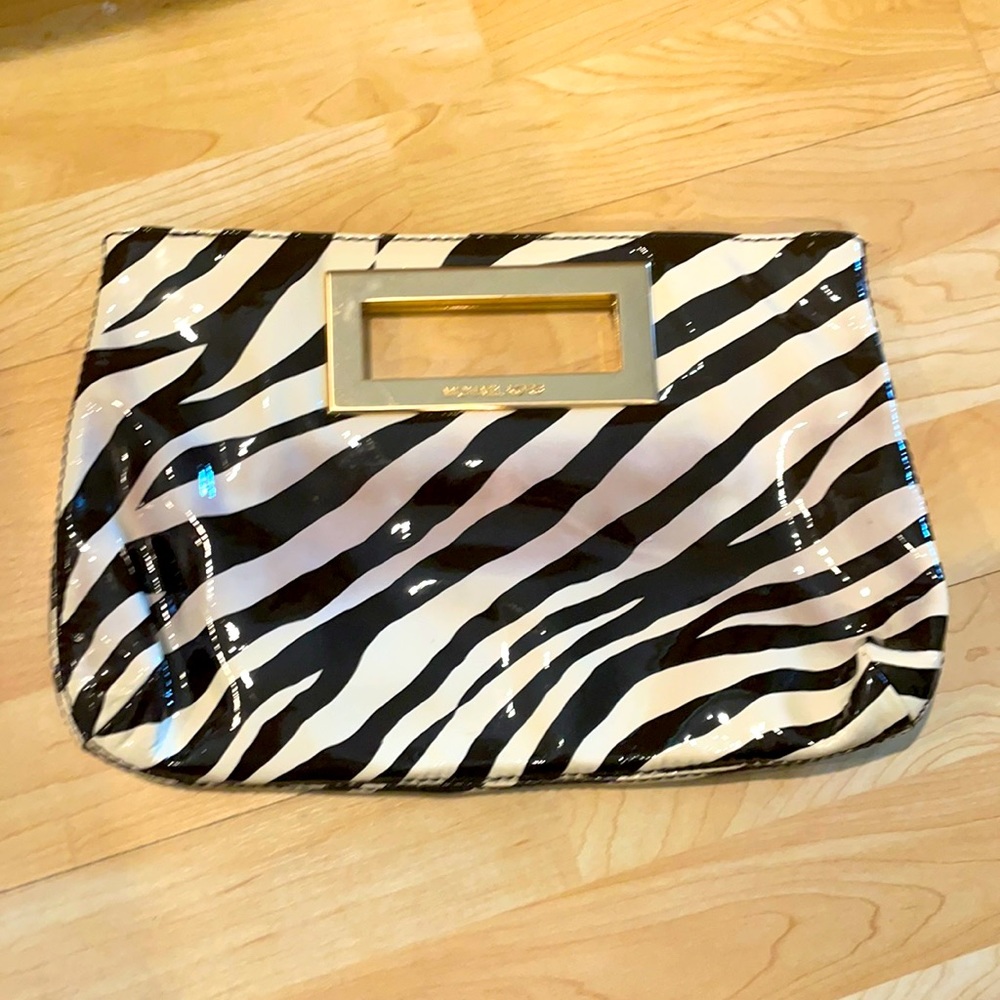 Zebra Michael Kors Clutch